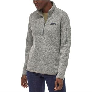 Patagonia Gray Quarter Zip Pullover